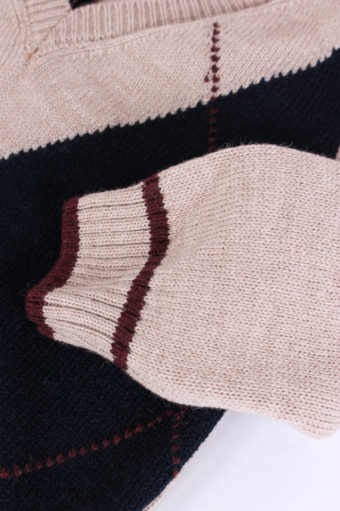 Pullover Losanga Tortora-4