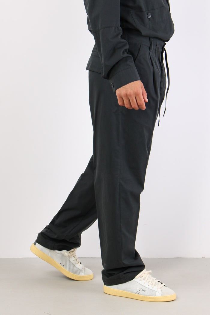 Canoa Pantalone Laccio Nero-6