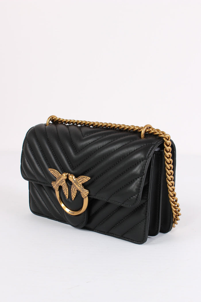 Tracollina Love One Mini Chevr Nero/gold-4