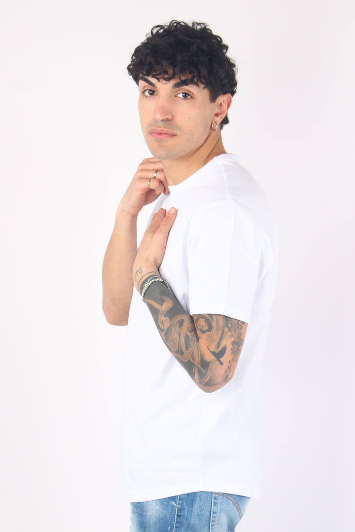 T-shirt Pique Bianco-6