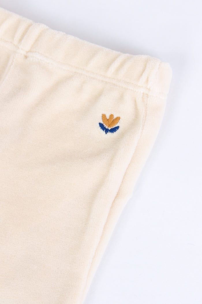 Legging Zampa Ciniglia Ivory-5