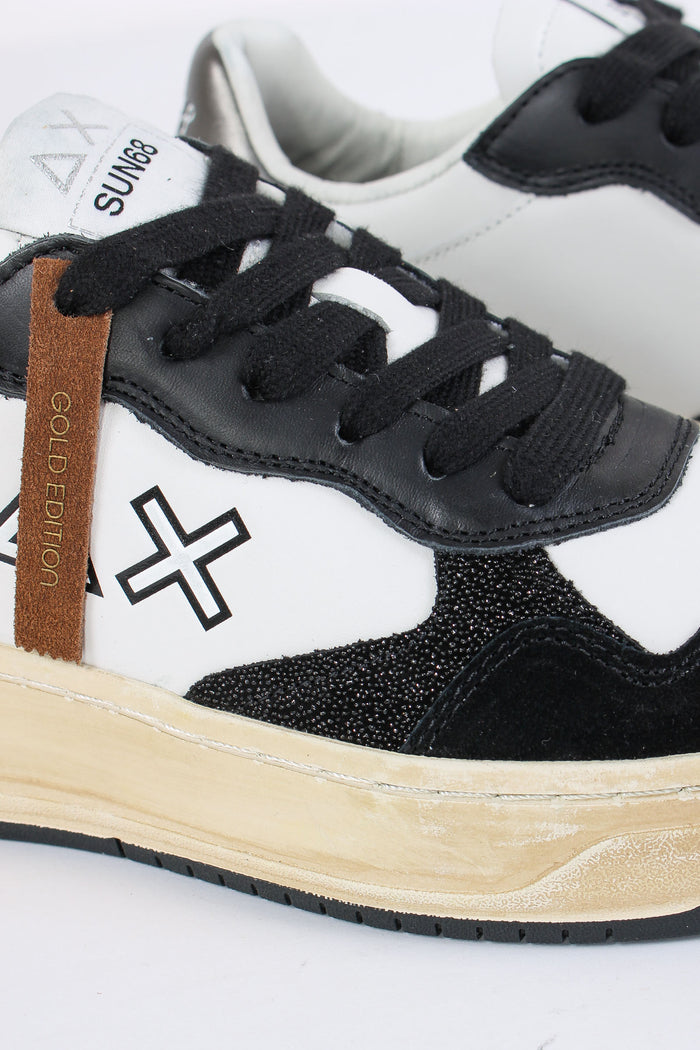 Sneaker Basket Love Lady Nero-8