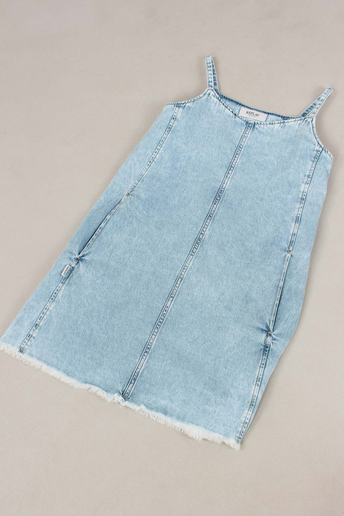 Abito Denin Leggero Denim-4