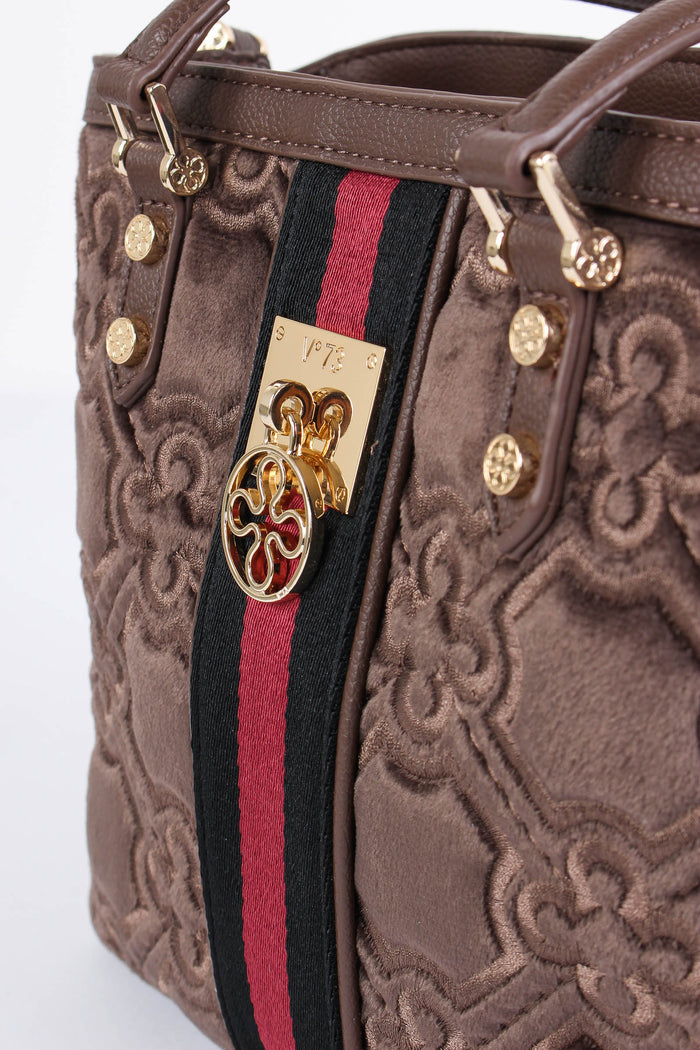 Cate Mini Shopping Taupe/multicolor-7