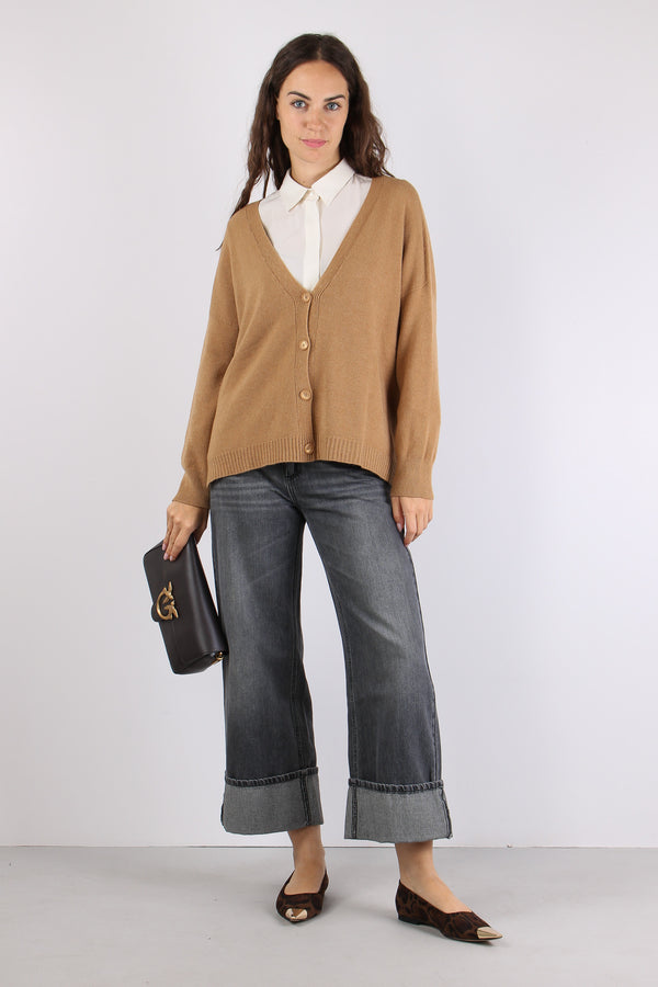 Cardigna Over Maglia Apple Cinnamon