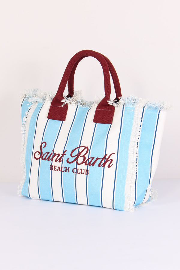 Vanity Canvas Righe Azzurro/rosso-2