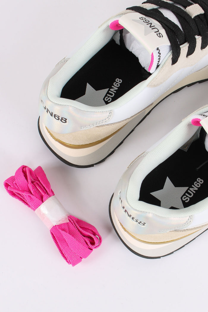 Sneakers  Stargirl Glitter Logo Bianco-6