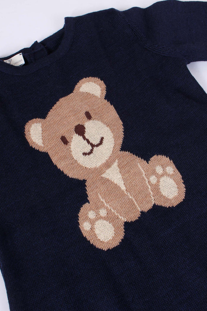 Tutina Inserto Orso Blu Notte-3