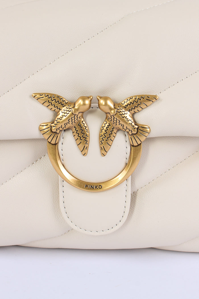 Tracolla Love Puff Bianco-5
