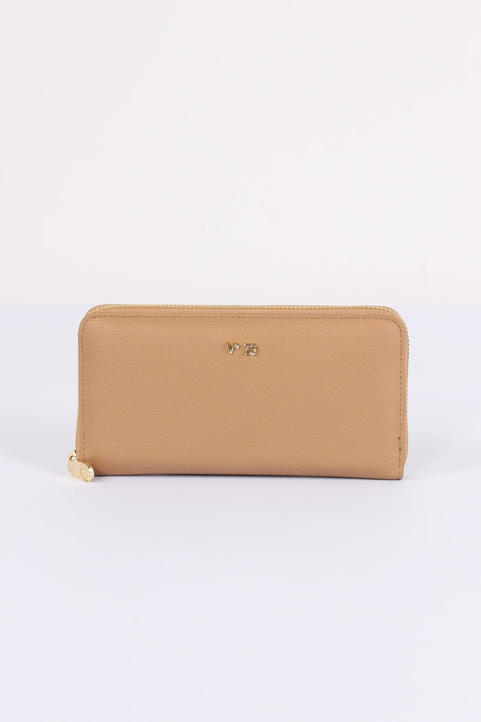 Keira Portafoglio Zip Around Beige