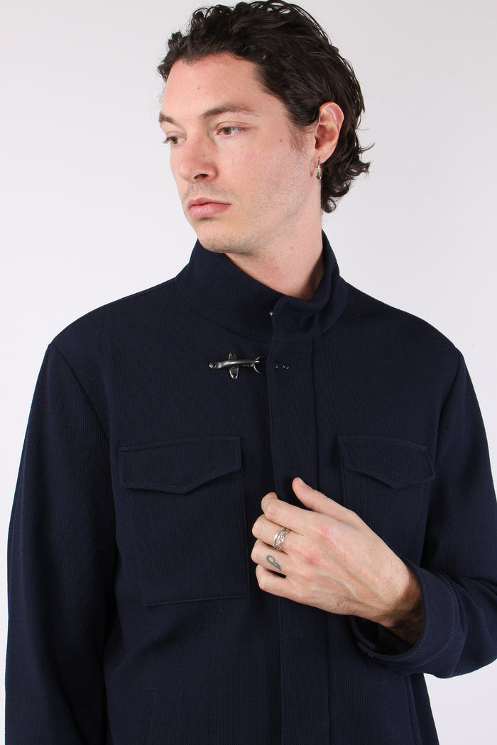 Feel Jacket Punto Milano Blu-10