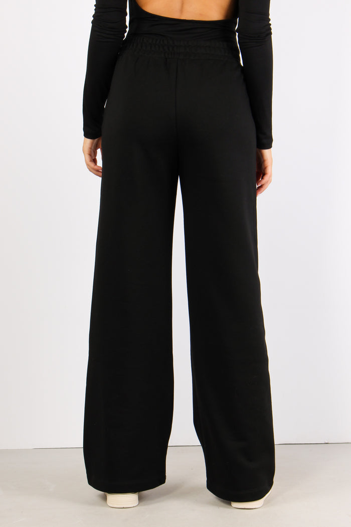 Pantalone Felpa Palazzo Nero-4