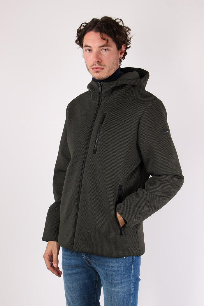 Giubbotto Corto Tricotech Green-7