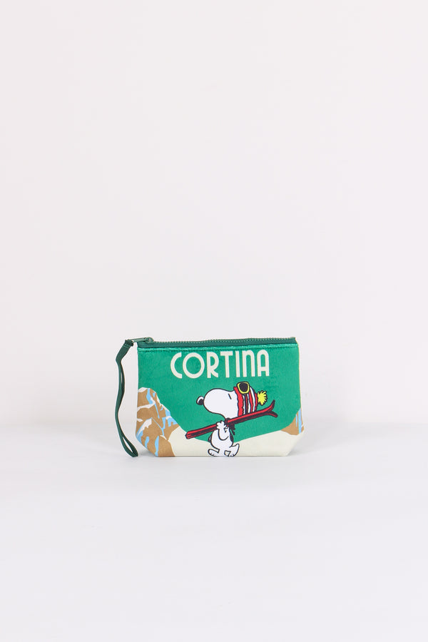 Pochette Snoopy Cortina Verde