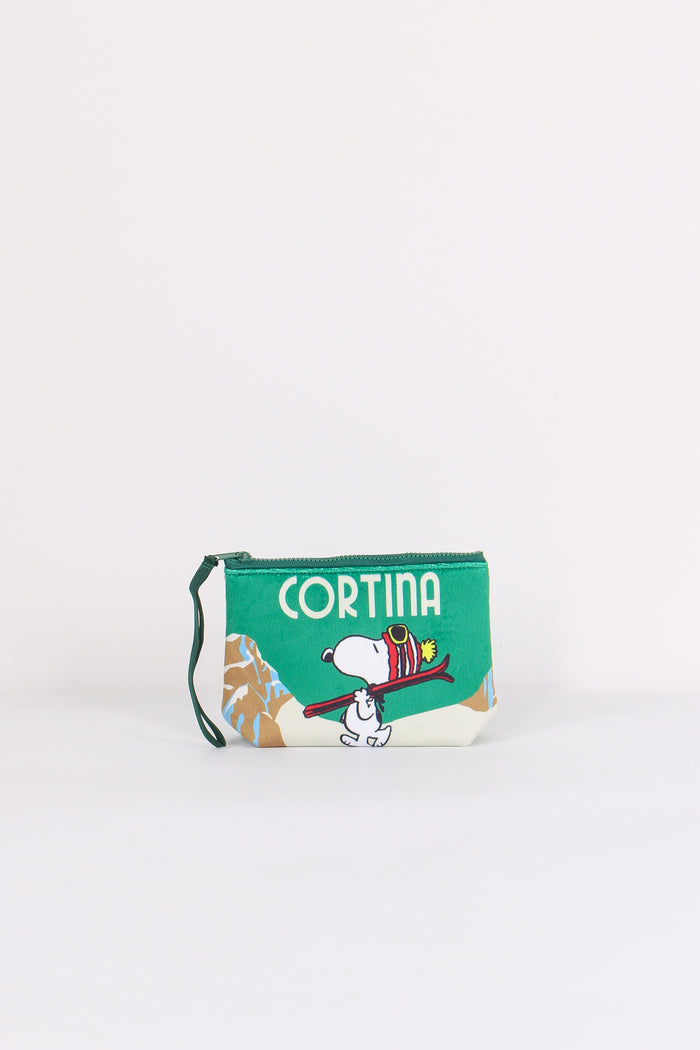 Pochette Snoopy Cortina Verde