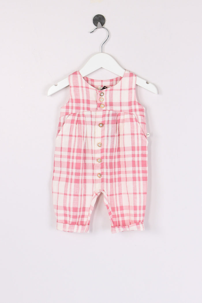 Salopette Fantasia Quadro Strawberry