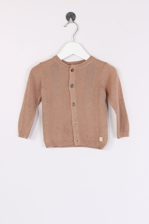 Cardigan Bottoni Beige