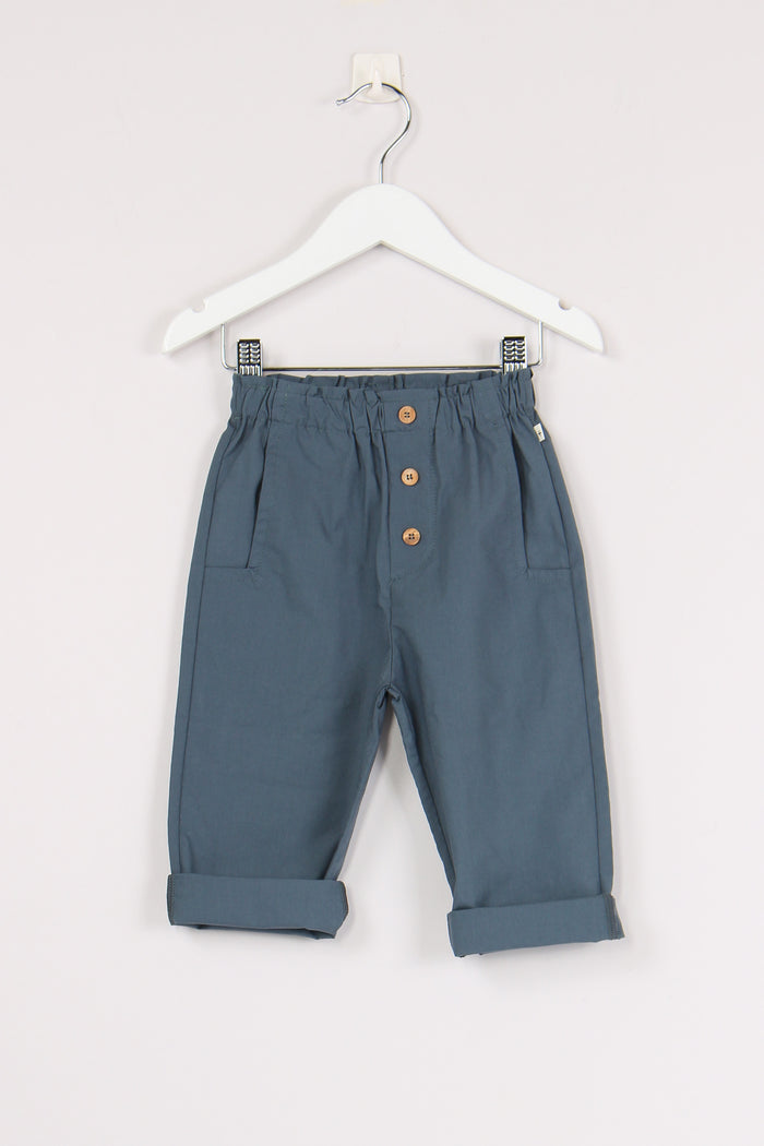 Pantalone Cotone Petroleum