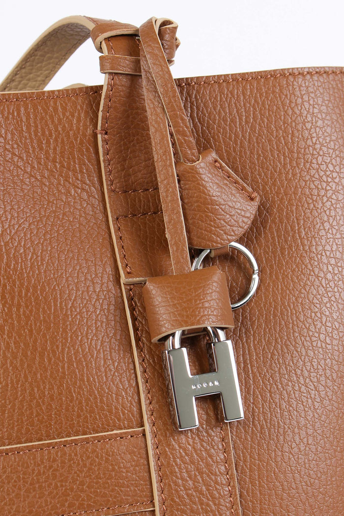 Shopping Script Media Pelle Marrone-7