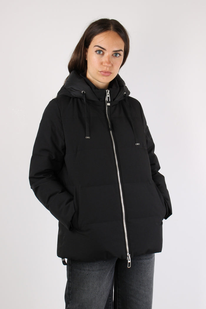 Giubbotto Corto Nero-6