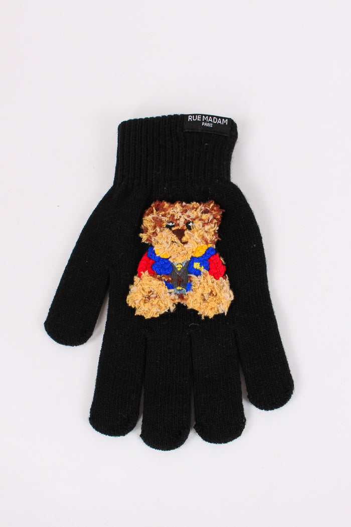 Guanti Orsetto Black-3