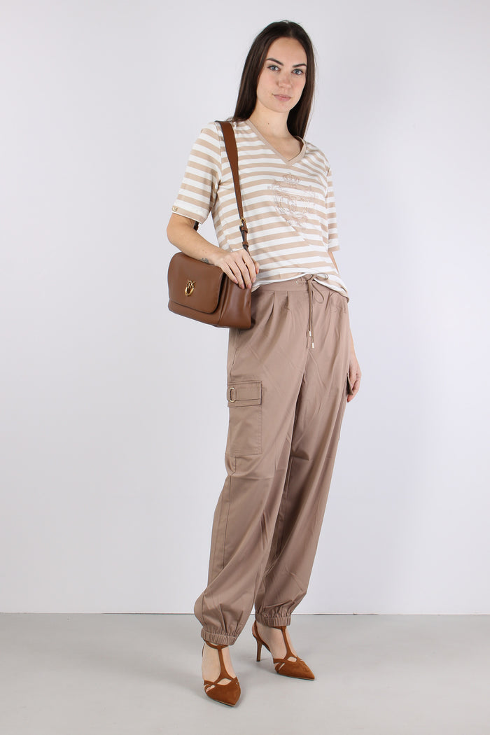 Pantalone Cargo Almond-3