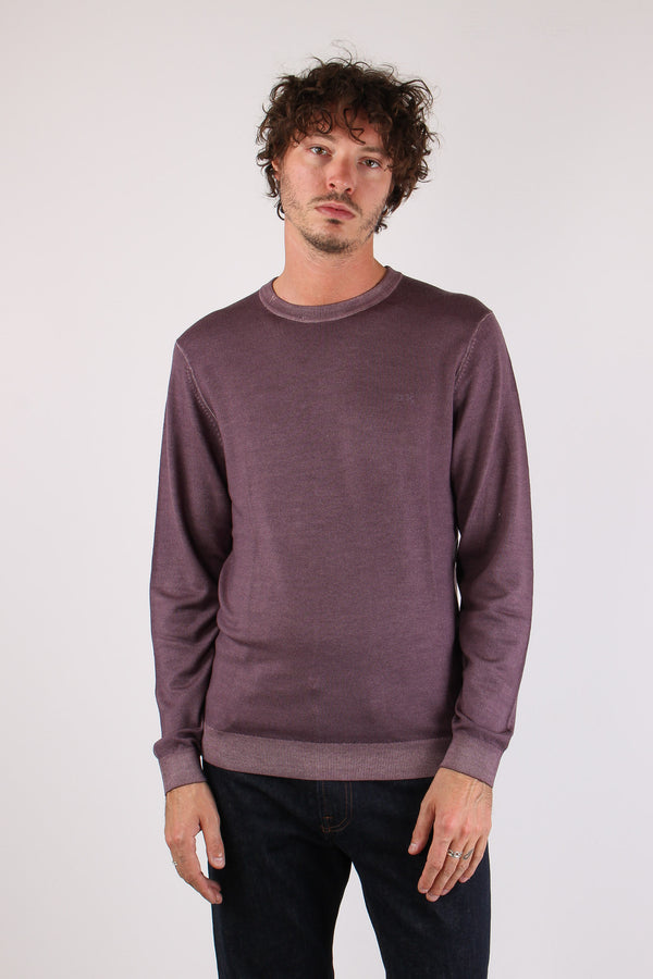 Maglia Lana Merinos Delavee Melanzana