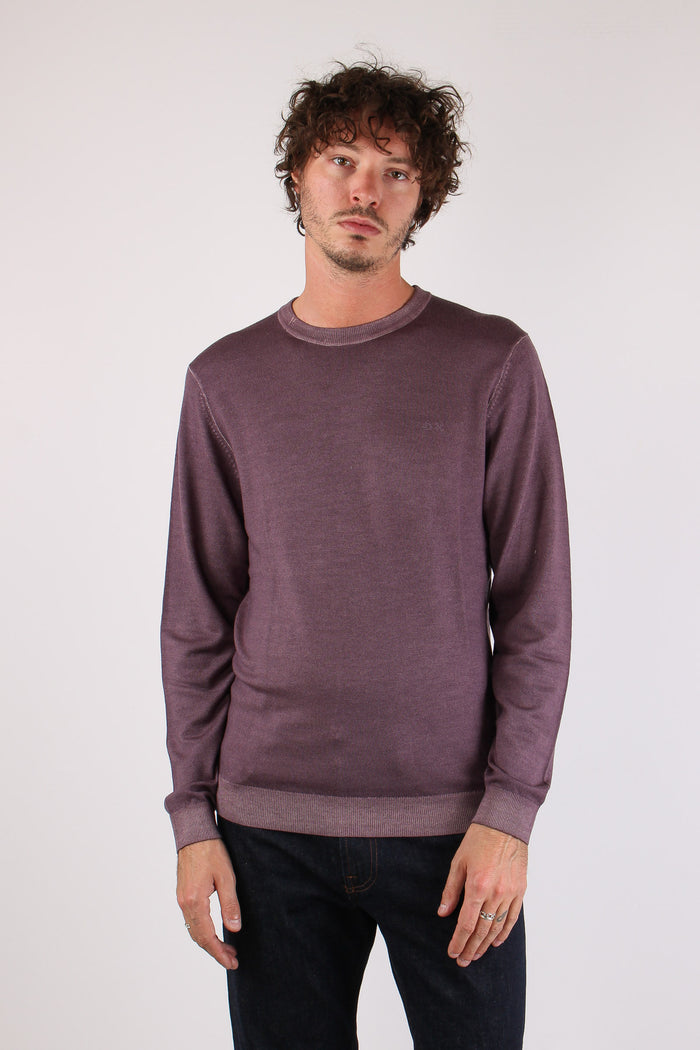 Maglia Lana Merinos Delavee Melanzana