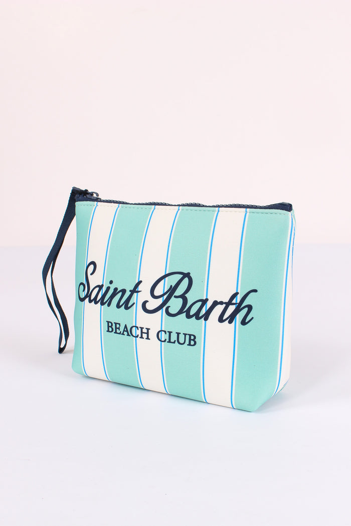 Aline Pochette Righe Verde-4