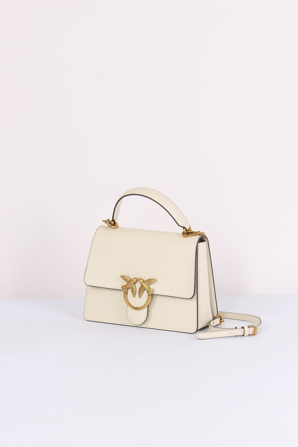 Borsa 1 Manico Love One Bianco-2