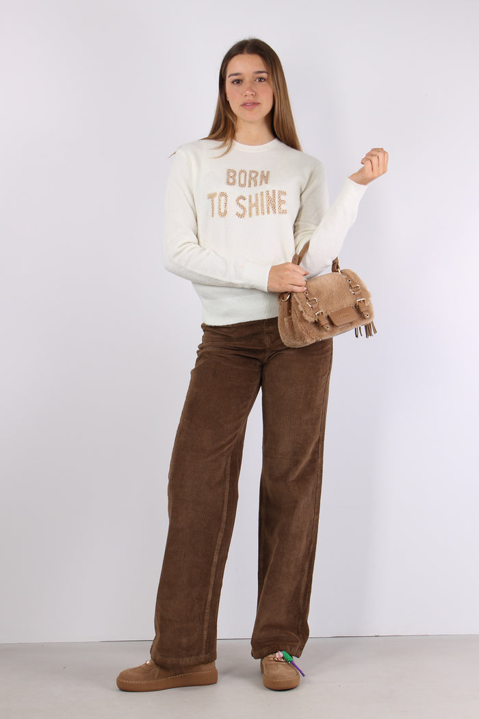 Girocollo Alpaca Born Shine Panna