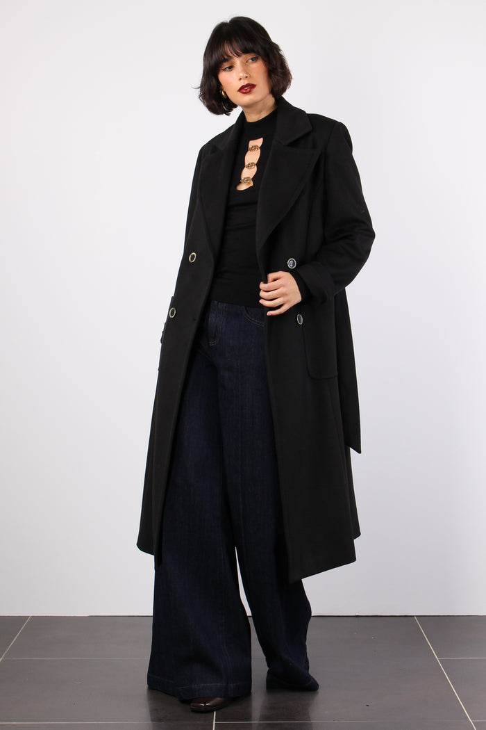 Celine_a Cappotto Diagonale Black-2