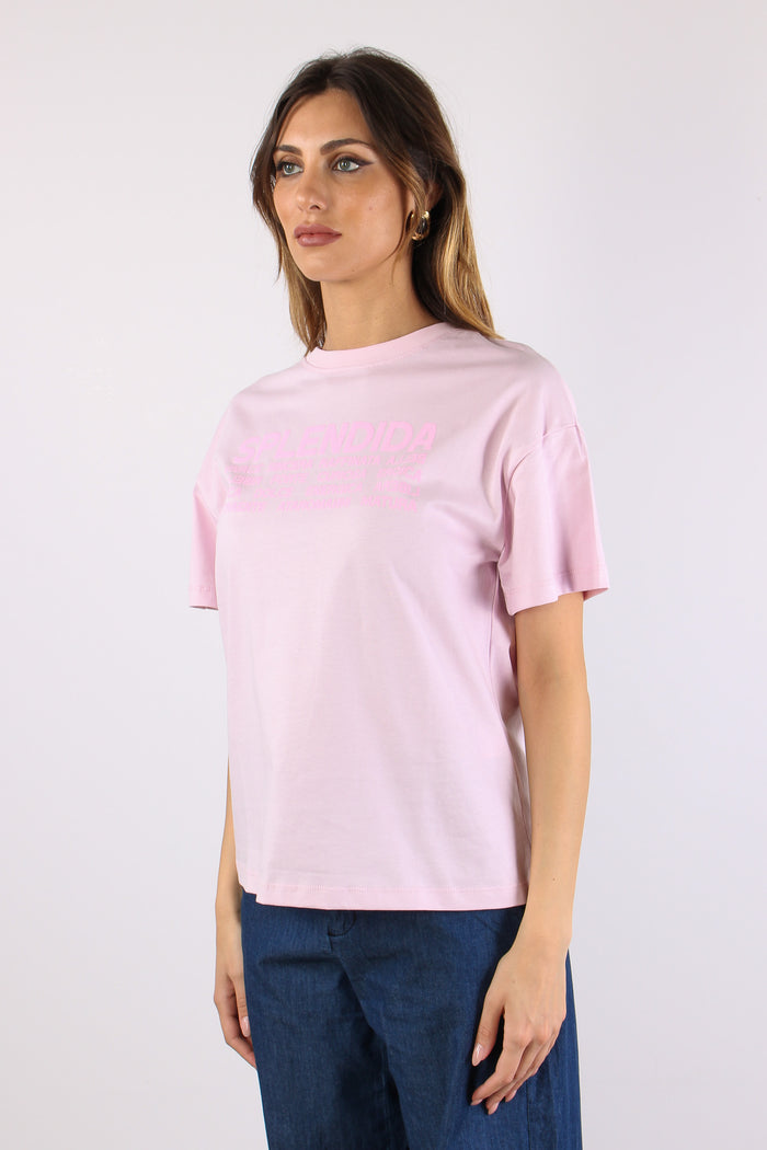 T-shirt Over Splendida Rosa-3