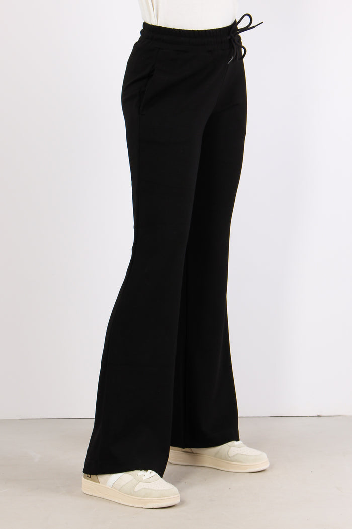 Pantalone Tuta Modal Nero-6