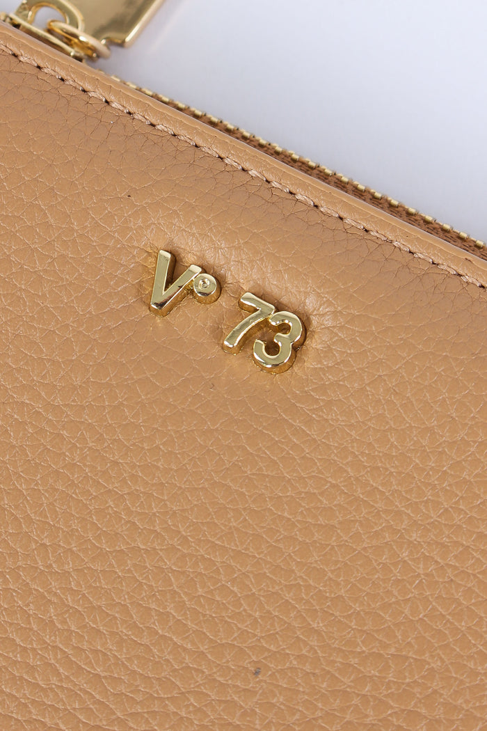 Keira Portafoglio Small Zip Around Beige-6