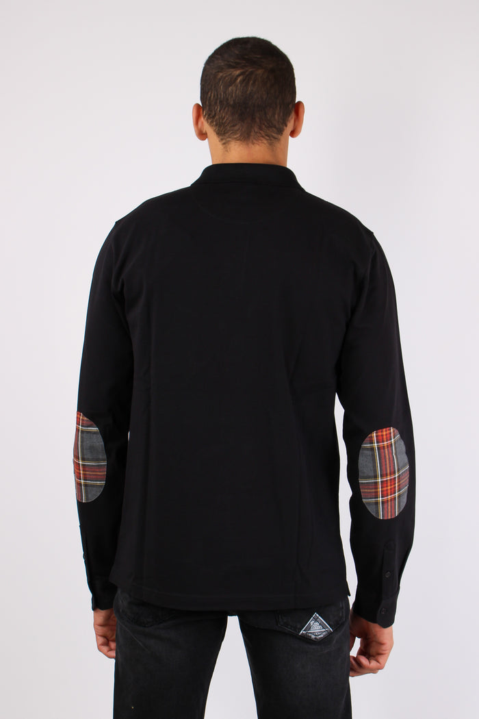 Polo Ml Toppa Contrasto Nero-4