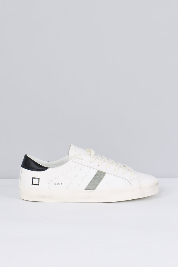 Sneaker Hill Low Calf White/blue