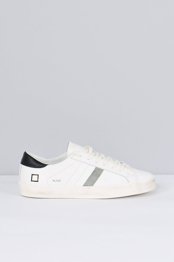 Sneaker Hill Low Calf White/blue