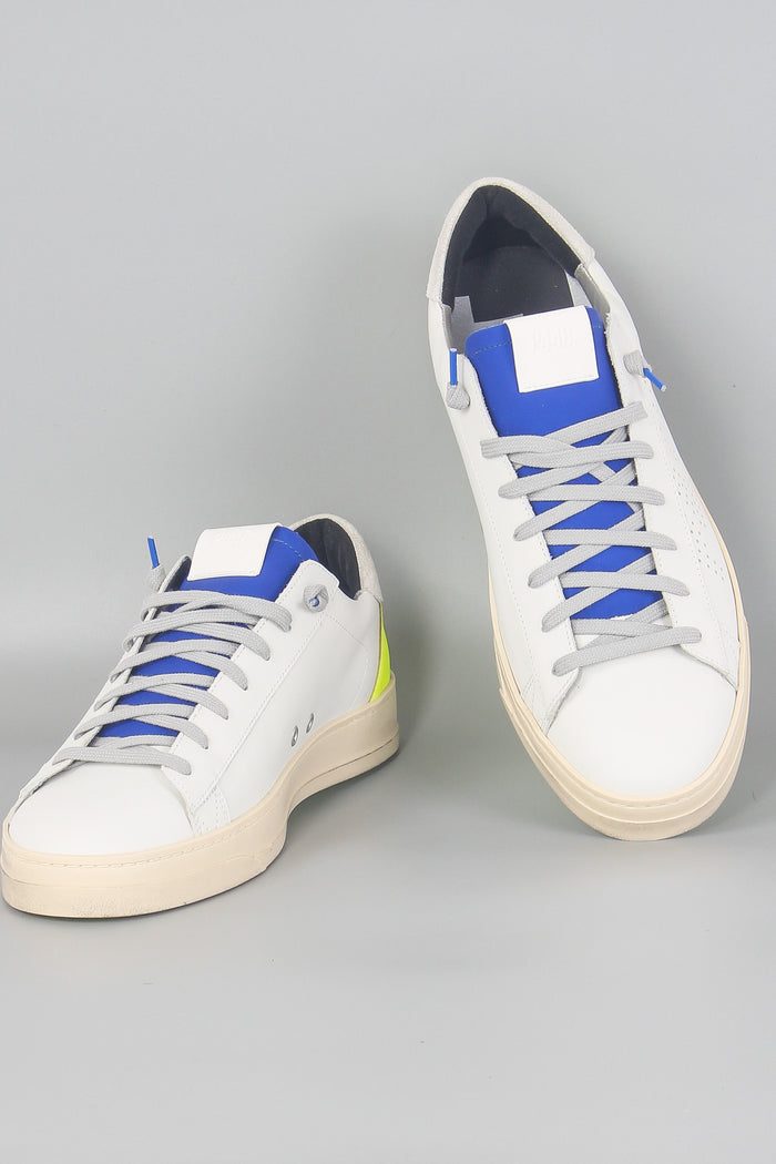 Jack C Sneaker Fluo White/neon-5
