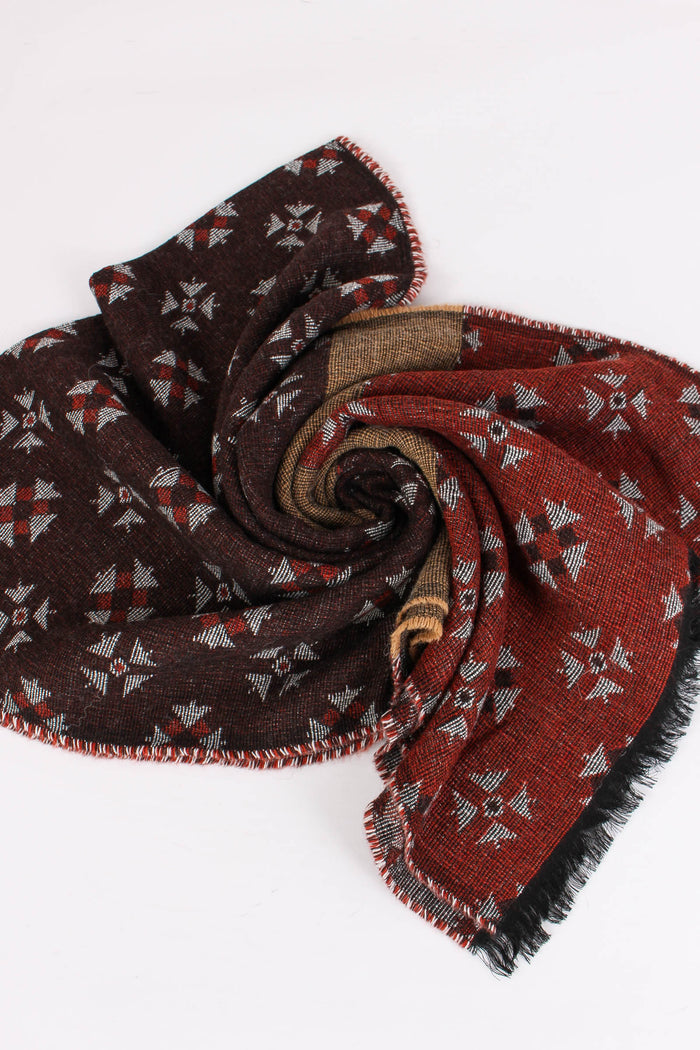 Sciarpa Azteca Coccio-3