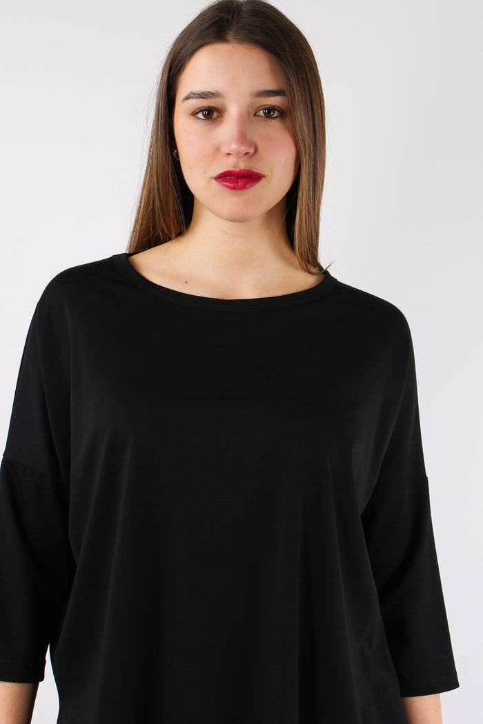 T-shirt Over Stondata Nero-7