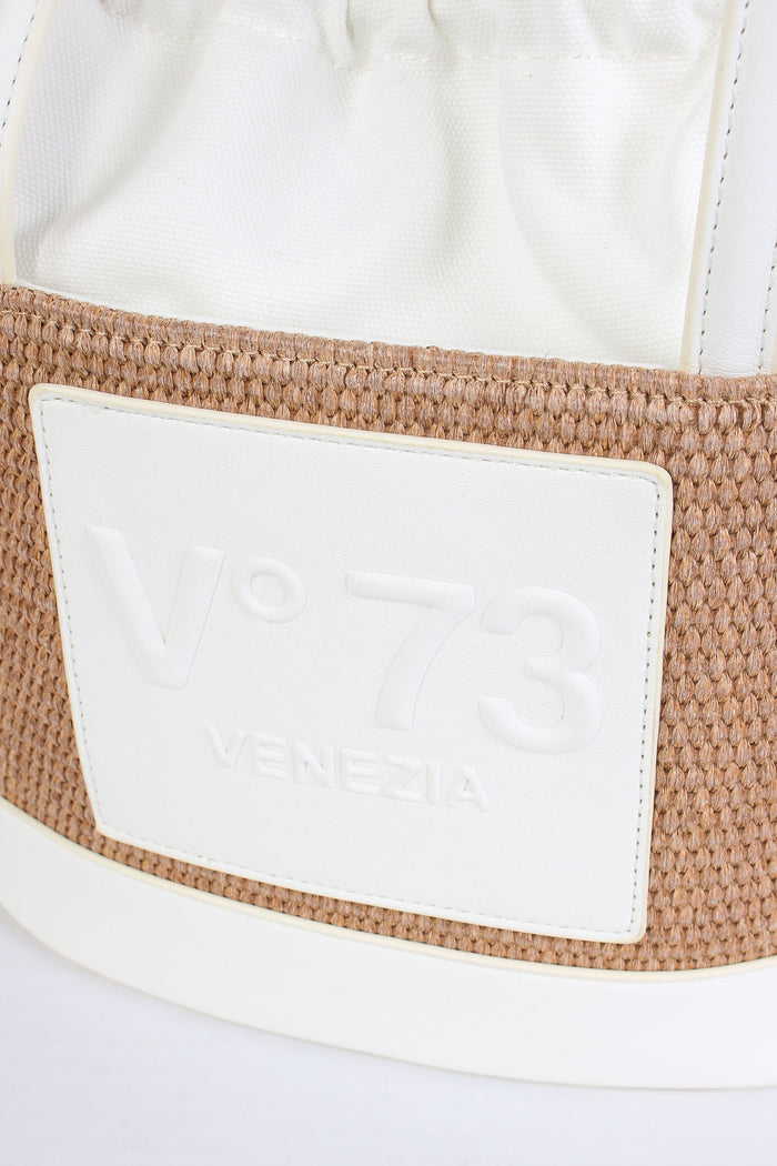Cat Bauletto Paglia Small Naturale/bianco-7