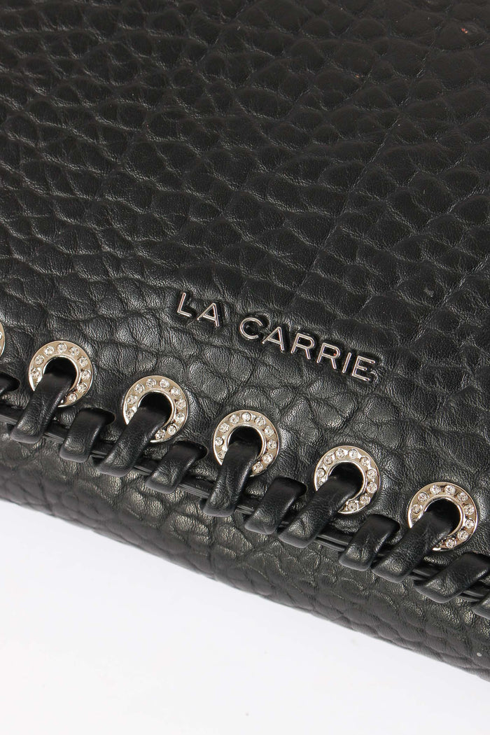 Tracollina Occhielli Strass Black-6