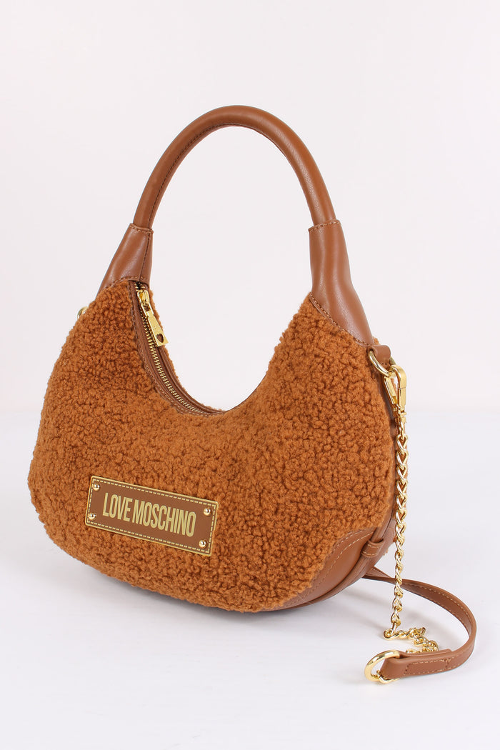 Mezza Luna Teddy Cuoio-4