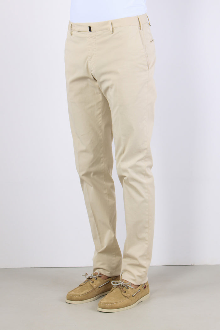 Pantalone Tasca America Tela Royal Avorio-3