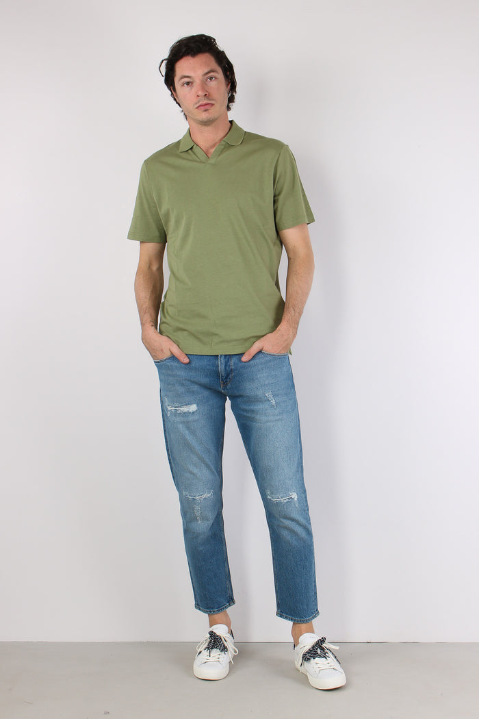 Polo Derby Cotone Cactus