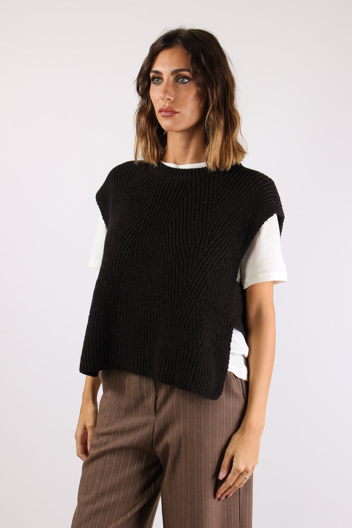 Gilet Apertura Laterale Moro-3