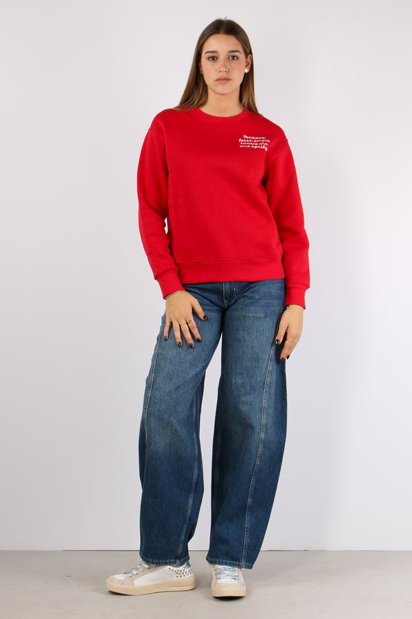 Denim Wide Leg Denim Medio