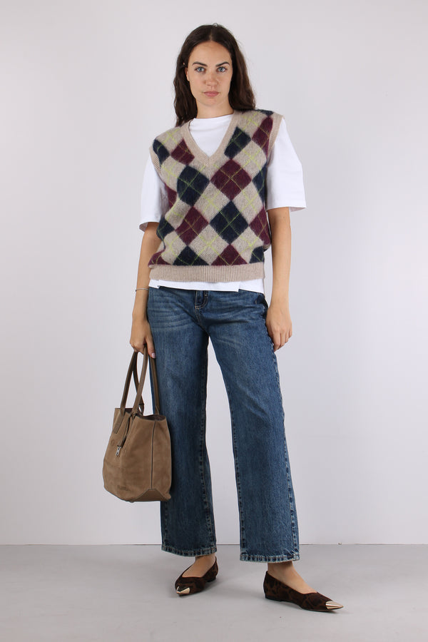 Gilet Losanghe Mandorla