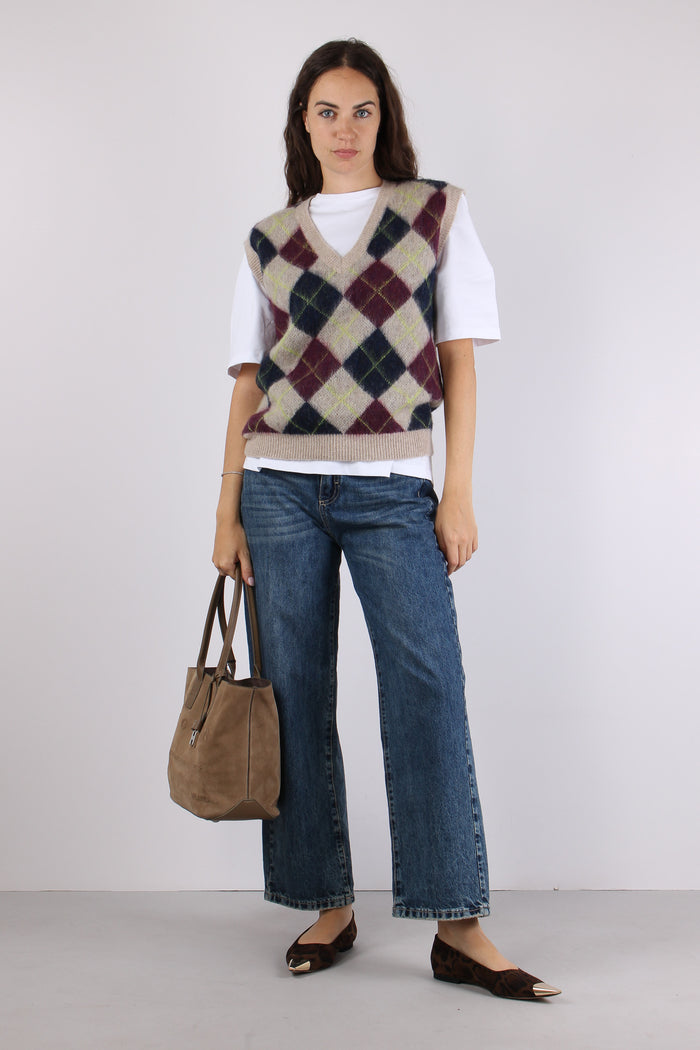 Gilet Losanghe Mandorla